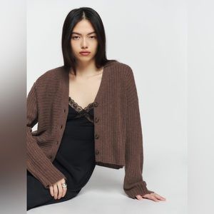Reformation Trieste Regenerative Wool Cardigan